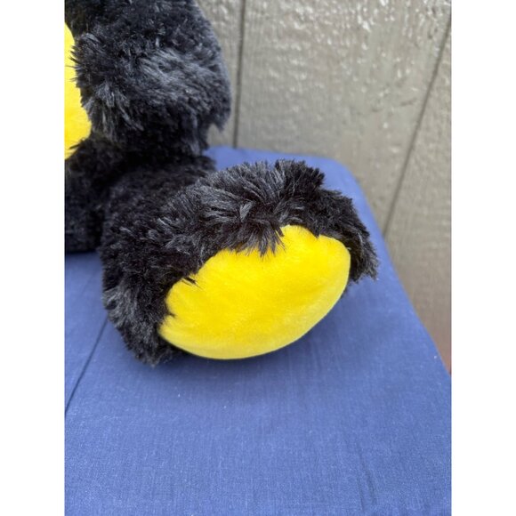 Dave & Busters Black & Yellow Plush Teddy Bear 19" Soft Stuffed Animal Toy Logo - Picture 5 of 10